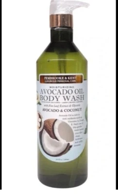 Moisturizing Coconut &  Avocado Oil Pembrooke & Kent Body Wash 33.8 oz New - Image 1 of 4