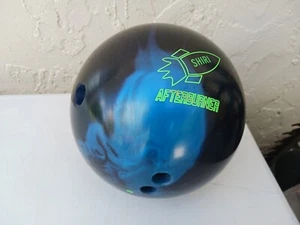 global Afterburner Blue/Black Bowling Ball 900 s62  E007 12LB Made in USA - Picture 1 of 8