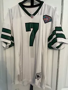 AUTHENTISCH Mitchell and Ness Boomer Esiason SELTEN Jubiläum JETS TRIKOT - Größe 52 - Bild 1 von 12