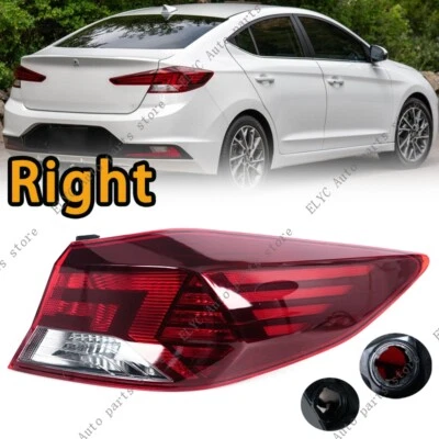 Right Side For Hyundai Elantra 2019 2020 Rear Outer Tail Light Turn Signal Light - Image 1 of 4