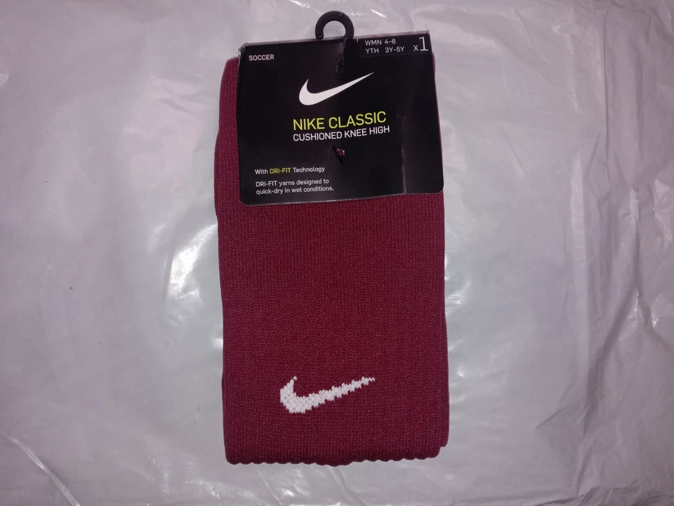 Nike Classic II Cushioned OTC Men's Soccer Socks Style SX5728-677 Size S (3Y-5Y)