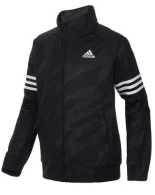 Chaqueta de pista Adidas Moto Camo para niños, mediana (10/12) Foto 1 de 4