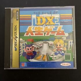 DX The Game of Life Jinsei Game - Sega Saturn NTSC-J JAPAN 1995 Game