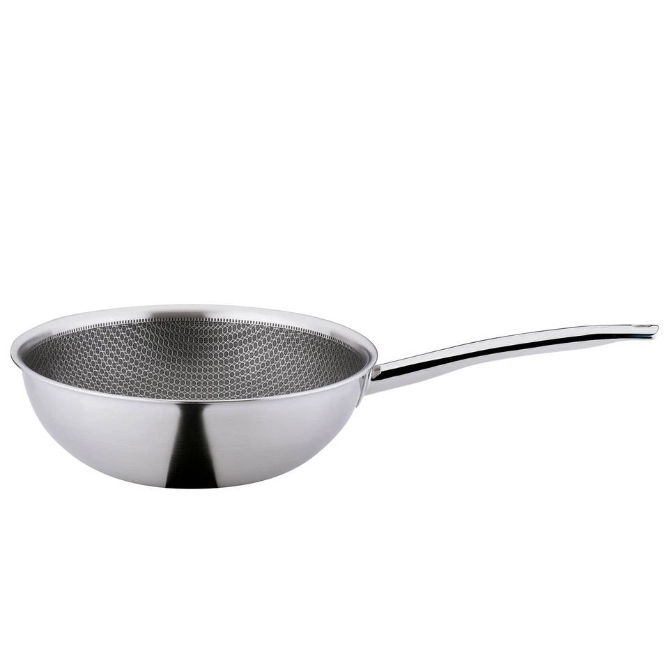 SPRING Wokpfanne VULCANO CUT RESIST PURE 28 cm Antihaftbeschichtung PFAS-frei - Bild 1 von 1