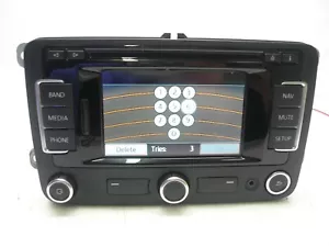2013-2017 VOLKSWAGEN JETTA MK6 GLI GTI TDI RADIO NAVIGATION 1K0035274H OEM - Picture 1 of 16