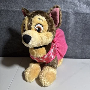 Build A Bear Plush Chase Paw Patrol Stuffed Dog Nickelodeon Brown Pup 14" - Picture 1 of 7