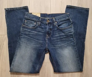 Hollister California Größe 28 x 30 DAMEN VORGEWASCHEN PREFADED DENIM BLAU JEANS - Bild 1 von 12