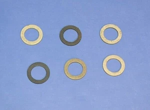 6 Fiber Oil Drain Plug Gaskets 18.1 mm x 27 mm (21/32" x 1 1/16") - Bild 1 von 4