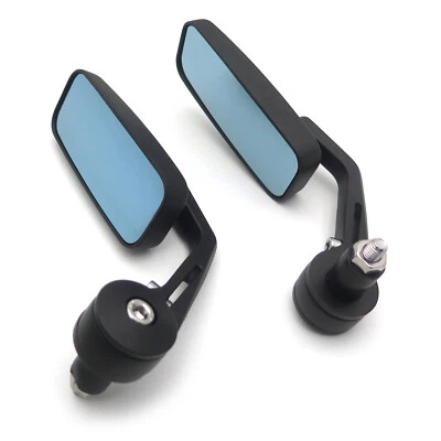 MOTORCYCLE 7/8" HANDLEBAR END MIRRORS FOR DUCATI MONSTER 696 796 1100 1200 821 S - Image 1 of 4