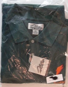 Gatorade Sobe Blue Ridge Embroidered 100% Cotton Golf Shirt Short Sleeve, Rare - Picture 1 of 5