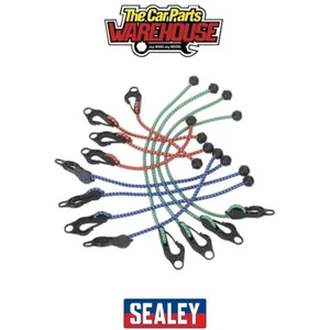 Sealey TARP12 Assorted Tarpaulin Cord Set 12pc - Picture 1 of 5