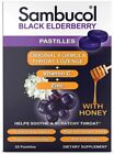 Original Sambucol Pastilles, Black Elderberry, 20 Count All Natural Immune BOOST