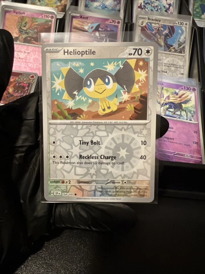 Helioptile 154/191 Sv08: Surging Sparks Reverse Holo - Image 1 of 1