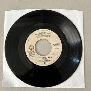 Ambrosia You're The Only Woman/Shape I'm In 45rpm 7" Tested - Picture 1 of 2