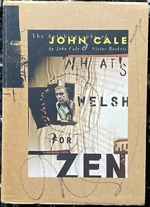 What's Welsh for Zen: by John Cale, Victor Bockris SIGNED Special 1st Edition - Picture 1 of 2