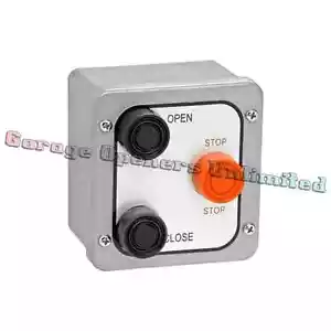 MMTC 3BX Nema 4 Exterior Three Button Surface Mount Control Station Metal House - Picture 1 of 1