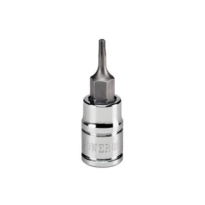 Presa per bit Torx Powerbuilt 1/4 di pollice antimanomissione T7 - 648195 - Foto 1 di 5