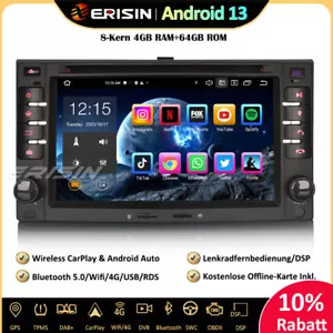 DAB+Android 13.0 Autoradio GPS CarPlay Kia Sportage Sedona Carnival Ceed Sorento - Bild 1 von 21