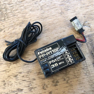 FUTABA FP-R115F 5-CHANNEL RECEIVER 35 MHz FM PPM AIRCRAFT R/C SINGLE CONVERSION - Image 1 of 4