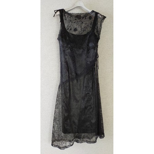 Abito Fendi vintage senza maniche pizzo taglia 38 classico elegante design autentico