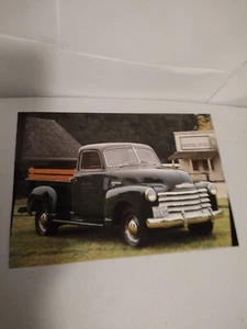 1950 Chevrolet Pickup 3100 Deluxe Picture Poster Single Calendar Page - used - Picture 1 of 1