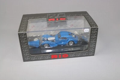 ZC1298 RIO 4249 1/43 1:43 Bugatti 57 SC Atlantic 1938 bleu - Photo 1/4