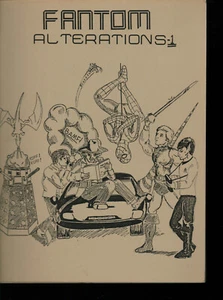 Fantom Alterations - Gen Multi-Fandom Fiction Zine Rachel Kadushin 1985 - Imagen 1 de 6