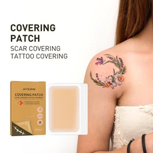 6patch/Box Invisible Concealer Skin Mask Concealer Tattoo Scar Mask Waterproof - Picture 1 of 5