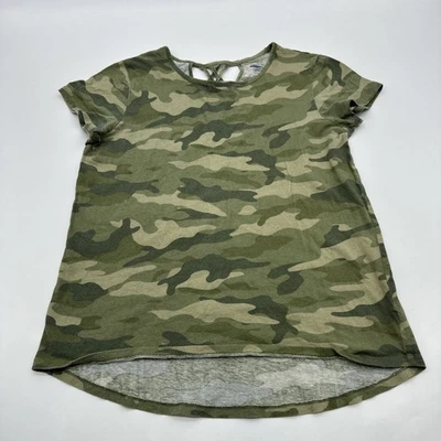 Old Navy Softest Tee T-Shirt Girls XXL 16 Green Camouflage ..#32799 - Image 1 of 4