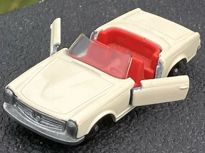 Caja de cerillas Lesney vintage n.º 27 Mercedes Benz 230 SL casi como nuevo 1/64 diecast Foto 1 de 4