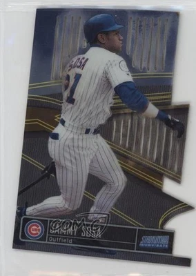 1999 Topps Stadium Club Triumvirate Luminous Sammy Sosa #T8A Foto 1 de 3