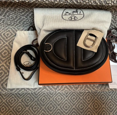 NWT  Hermes In The Loop Belt Bag  Black Swift Leather w/  Receipt 2024 - Image 1 of 4