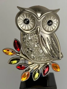 Bath & Body Works Wallflower Owl On Branch Nightlight Jeweled Branch New! - Picture 1 of 5