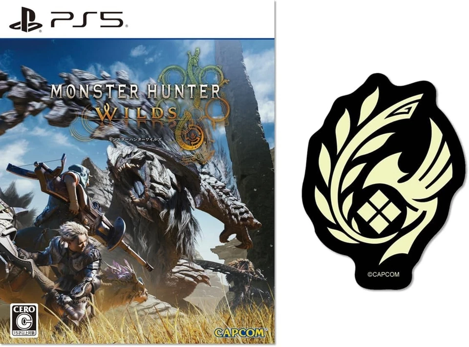Monster Hunter Wilds PS 5 With Limited Edition Benefits 2025 New from JAPAN - Image 1 of 4