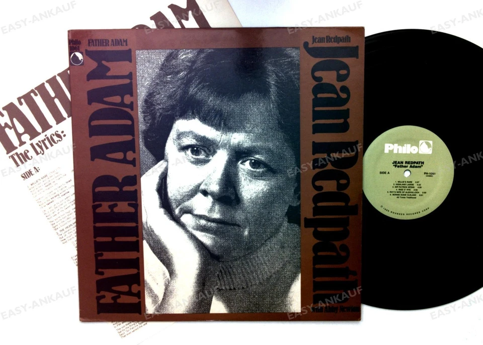 Jean Redpath With Abby Newton - Father Adam USA & Canada LP + Insert '* - Image 1 of 1