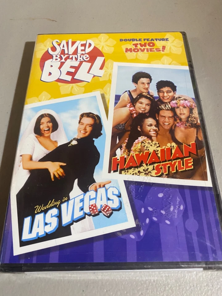 SAVED BY THE BELL DOUBLE FEATURE [DVD, 2007] NEW! - 2 movies - Hawaiian, Wedding - Image 1 of 1