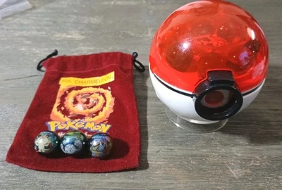 Pokemon Blastoise Marble Shooter Meowth Blastoise Geodude Holo + Bolsa de 8 Canicas Foto 1 de 4