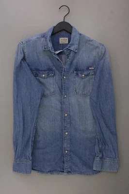 ⭐ Jack & Jones camicetta per uomo taglia 50, M blu di cotone ⭐ - Immagine 1 di 4