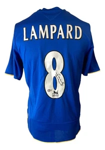 Frank Lampard Signed Chelsea FC Umbro Centenary Soccer Jersey BAS - Picture 1 of 3