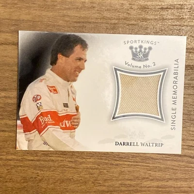 2020 Sportkings Volume 2 Memorabilia #SM-DW HOF Darrell Waltrip Oil Stain - Image 1 of 2