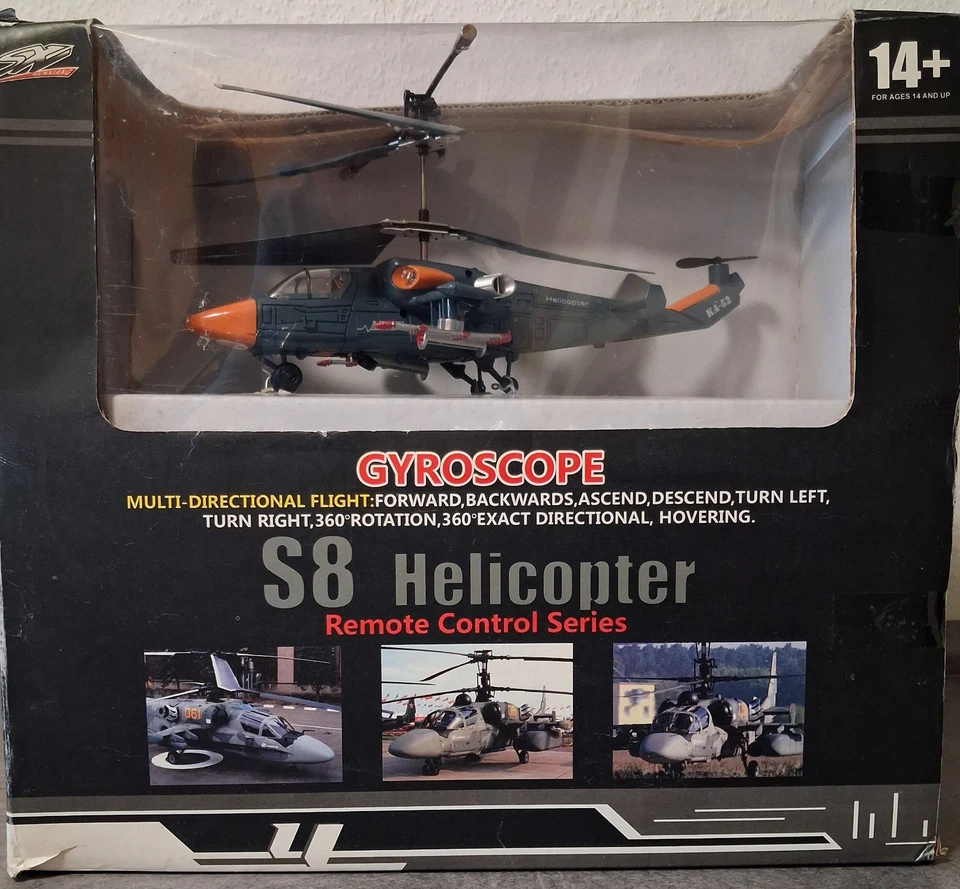 SX Gyroscope S8 Helicopter Remote Control Series - Bild 1 von 4