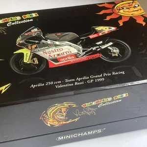Minichamps 122 990086 Aprilia 250 race bike Valentino Rossi GP 1999 1:12th - Picture 1 of 9