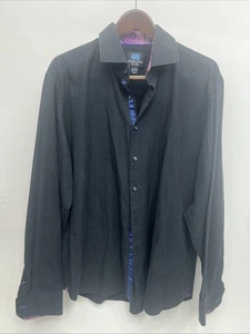 Michelsons London East End Herren Langarm Button Down Hemd - Größe XL - Bild 1 von 6