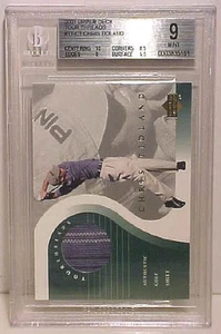 2001 UPPER DECK TOUR THREADS #TT-CT CHRIS TIDLAND BGS 9 MINT - PRE-OWNED - Picture 1 of 2