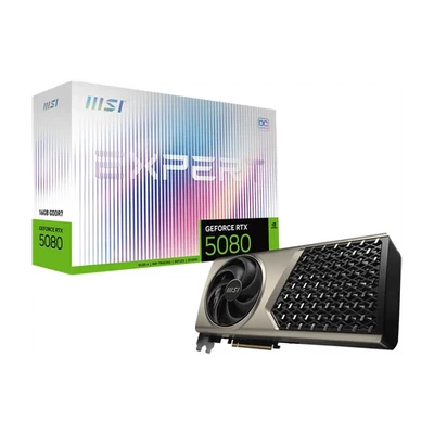 Grafikkarte MSI GeForce RTX 5080 16G EXPERT OC - 16GB GDDR7, HDMI, 3x DP
