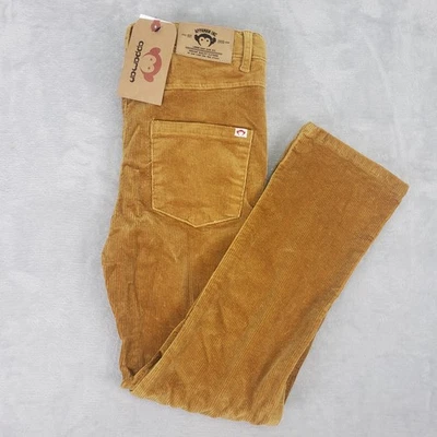 NWT Appaman Boys' 12 (28) Corduroy Burnt Yellow Gold Casual Dress Pants Stretch - Image 1 of 4