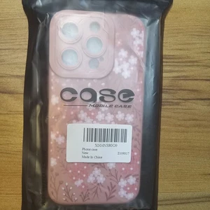 Compatible for iPhone 15 Pro Case, Pink Flower Aesthetic Pattern Design Soft TPU - Picture 1 of 4