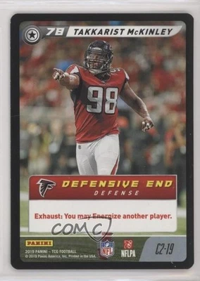 2019 Panini NFL Five TCG Common Takkarist McKinley #C2-19 - Image 1 of 2