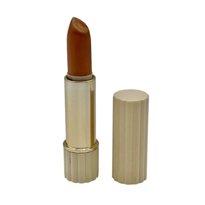 VTG Estee Lauder Alfresco Brick All Day Lipstick LFB E38 Full Size Ribbed Tube - Image 1 of 4