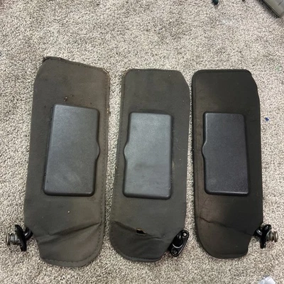 93-96 Camaro Firebird Sun Visor Sunvisor Graphite Core set of three - Image 1 of 4